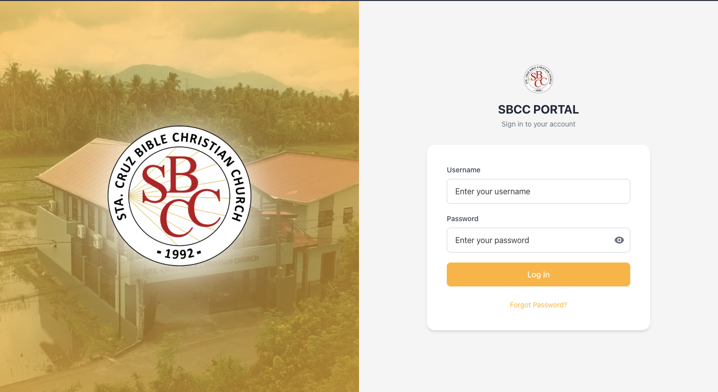 SBCC Management System project hero image