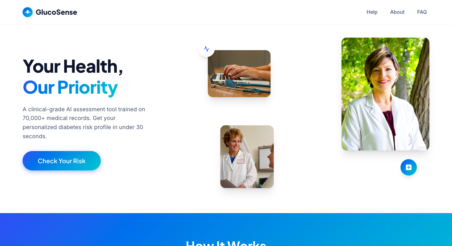 GlucoSense (Diabetes Risk AI)
